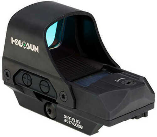 Holosun Elite Reflex Sight 1x Magnification 2 MOA Dot/65 MOA Ring Multi-Reticle